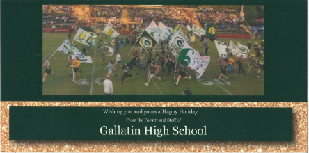 Christmas Card back