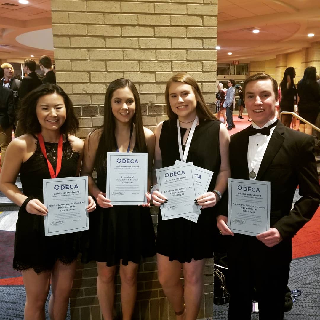 DECA State Winners 2018