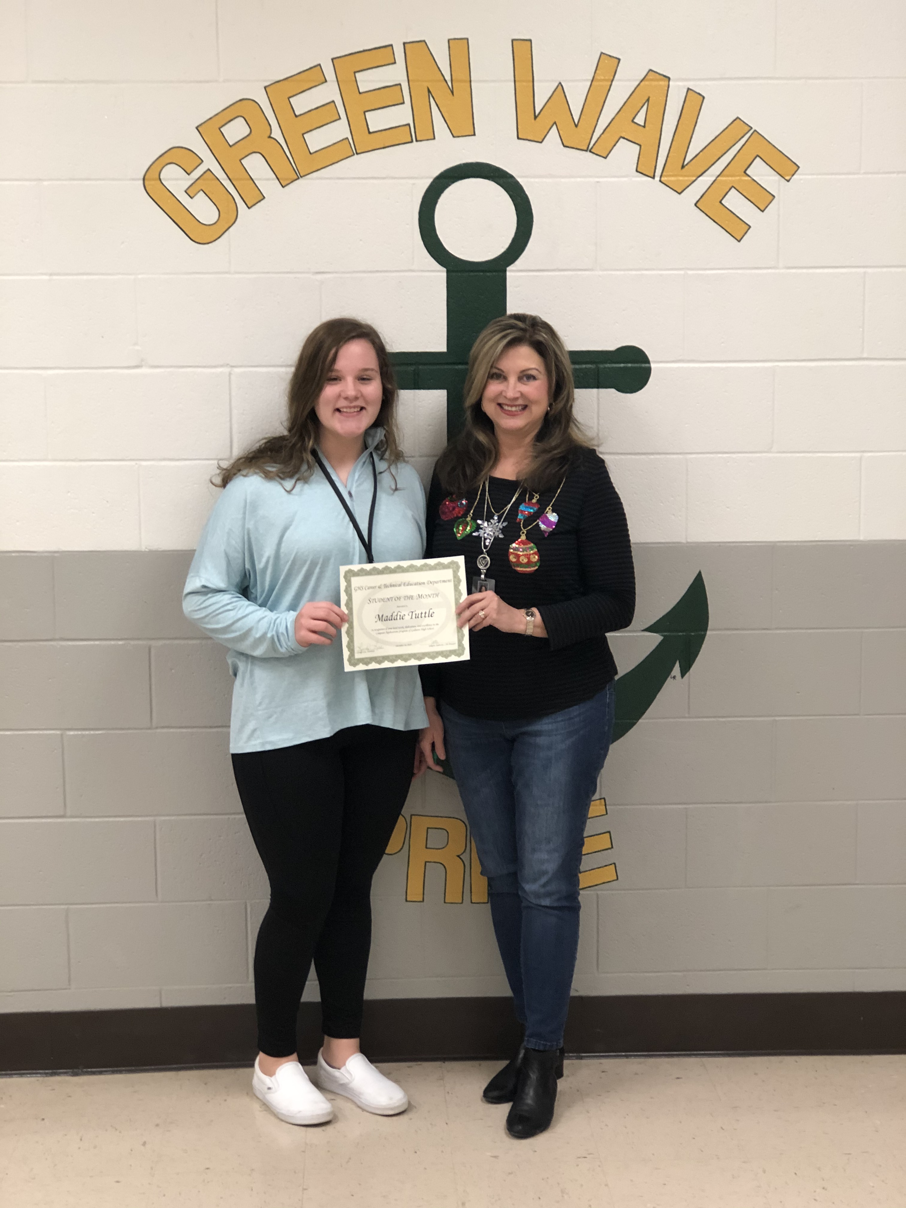 Maddie Tuttle CTE December 2019