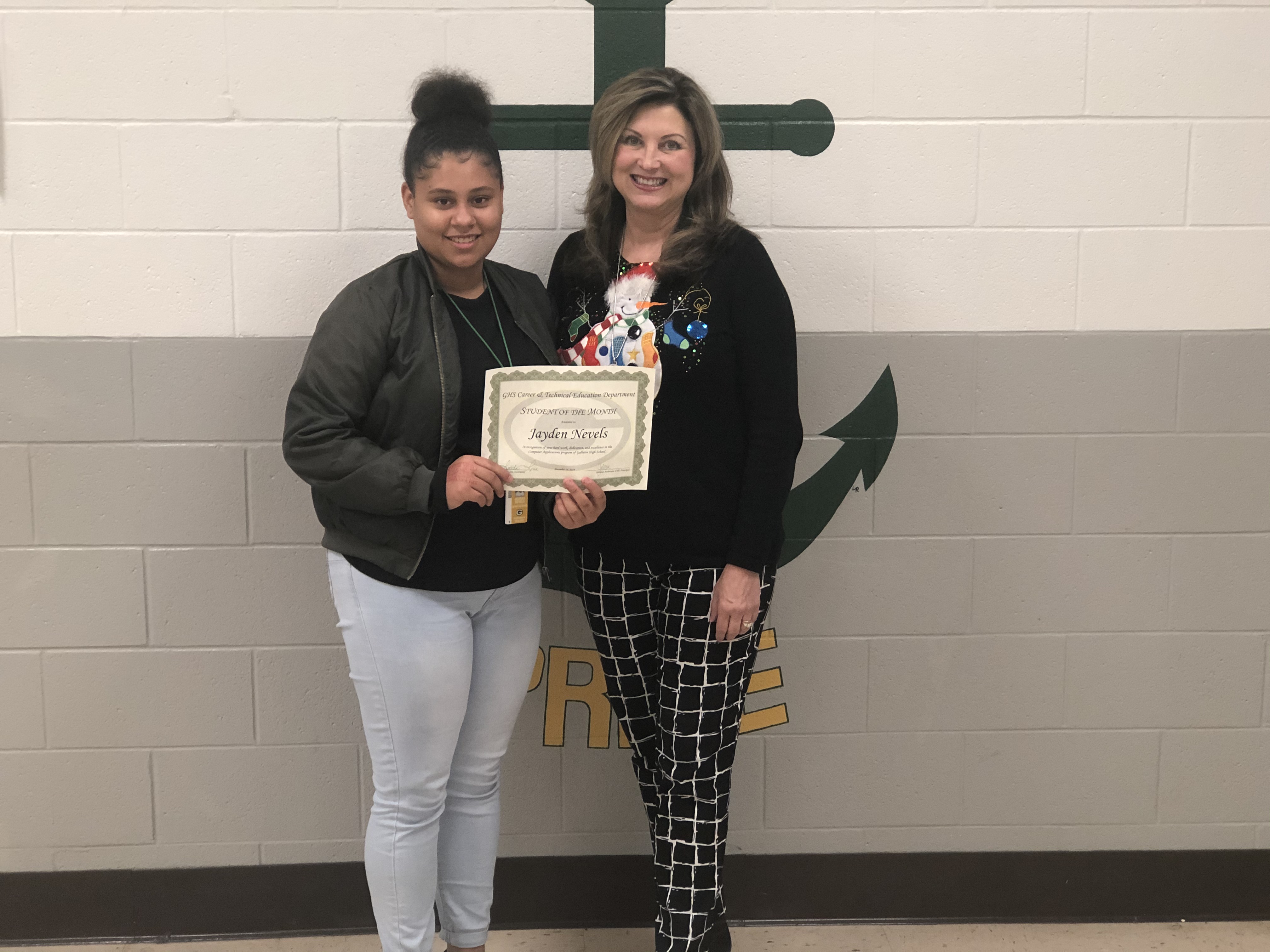 Moriah Jaden Nevels CTE December 2019
